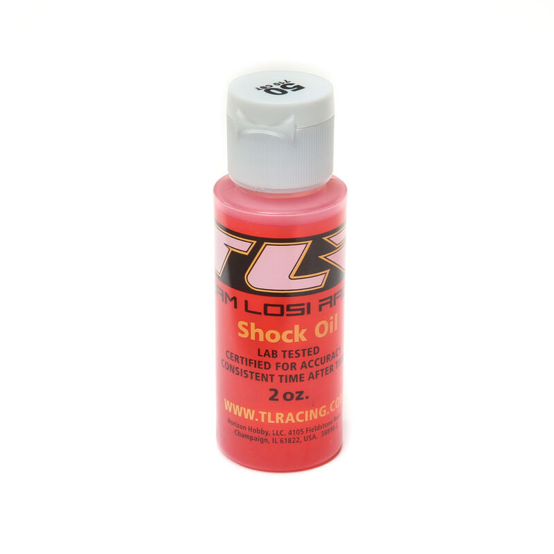 Silicone Shock Oil, 50WT, 710cSt, 2oz