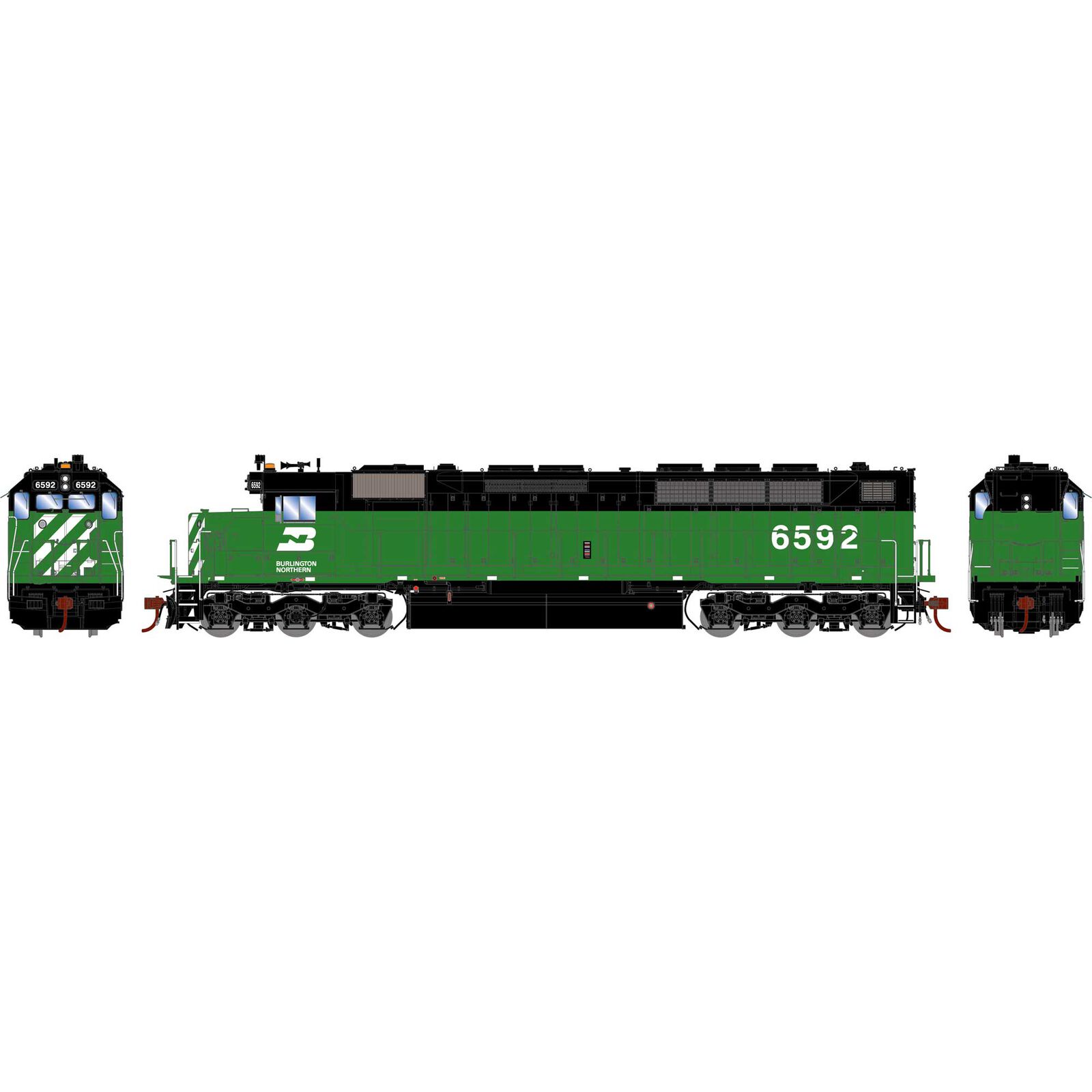 HO GEN SDP45 Locomotive, BN #6592
