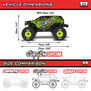 1/16 GORGON GROM 4X4 RTR Brushed Monster Truck (Battery & Charger Included), Yellow