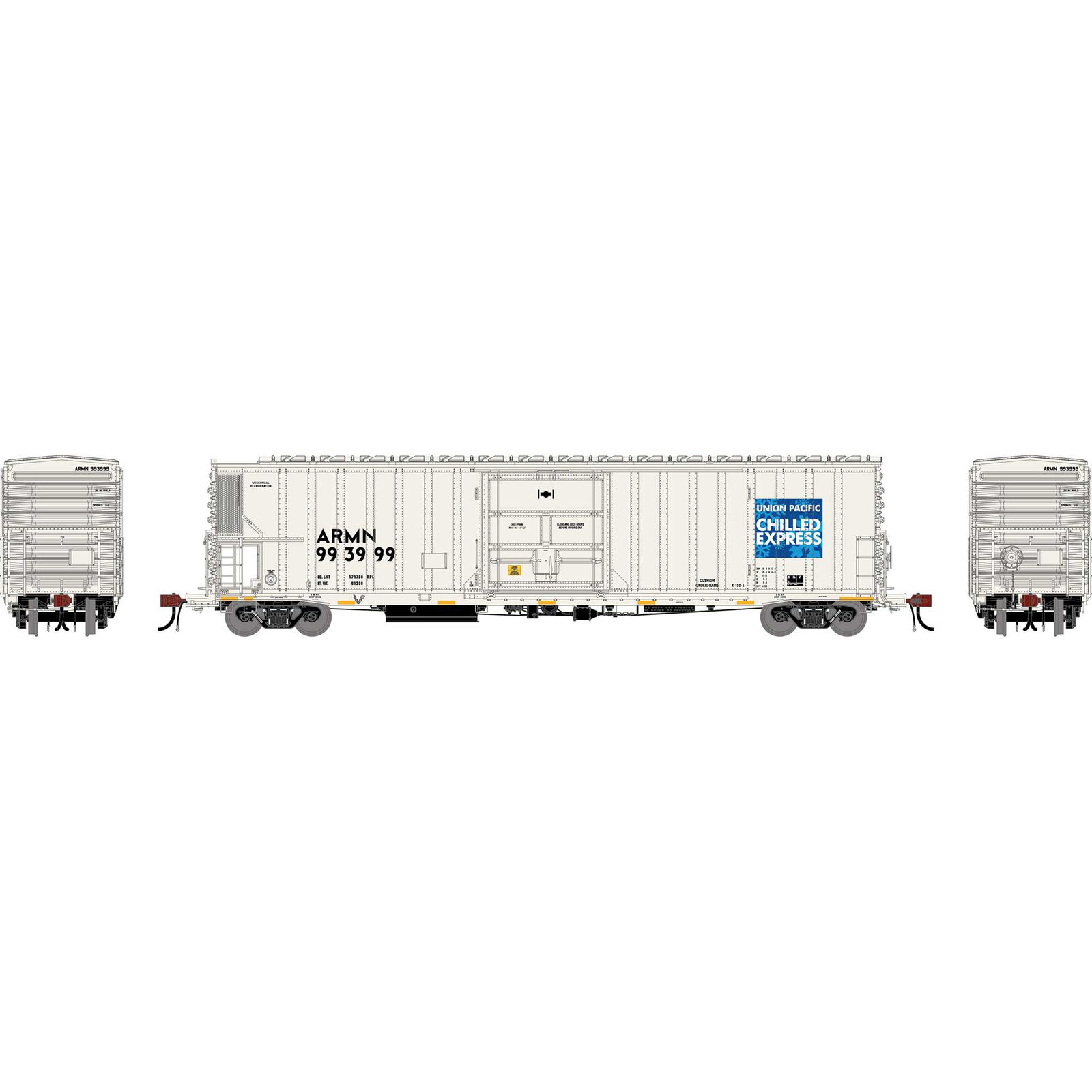 HO GEN 57' FGE Mechanical Reefer w/Sound, ARMN #993999