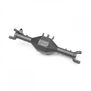 Currie F9 Front Axle, Grey Anodized: SCX10-II