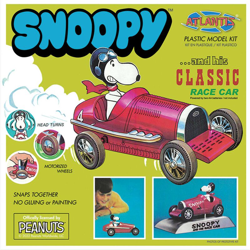 Snoopy and Race Car