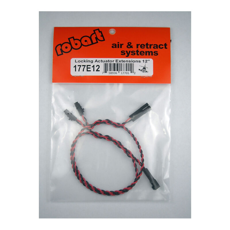 Locking Actuator Extension: 12" (2)