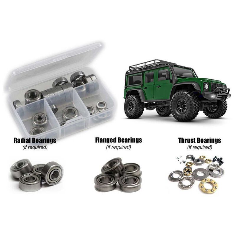 Metal Shielded Bearing Kit, 1/18 Traxxas TRX-4M Defender