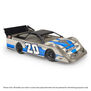 Clear Late Model Body, L8D Decked Wide 10.25" Wheelbase: 1/10
