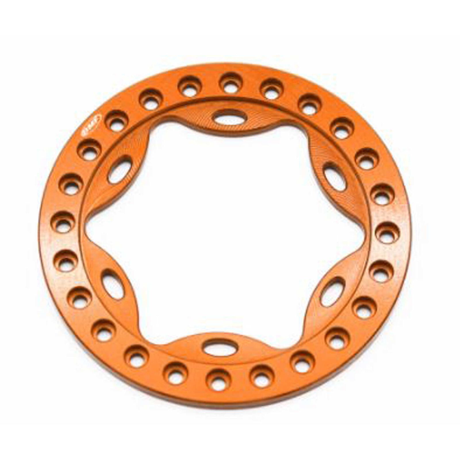 OMF 1.9 Scallop Beadlock Orange Anodized