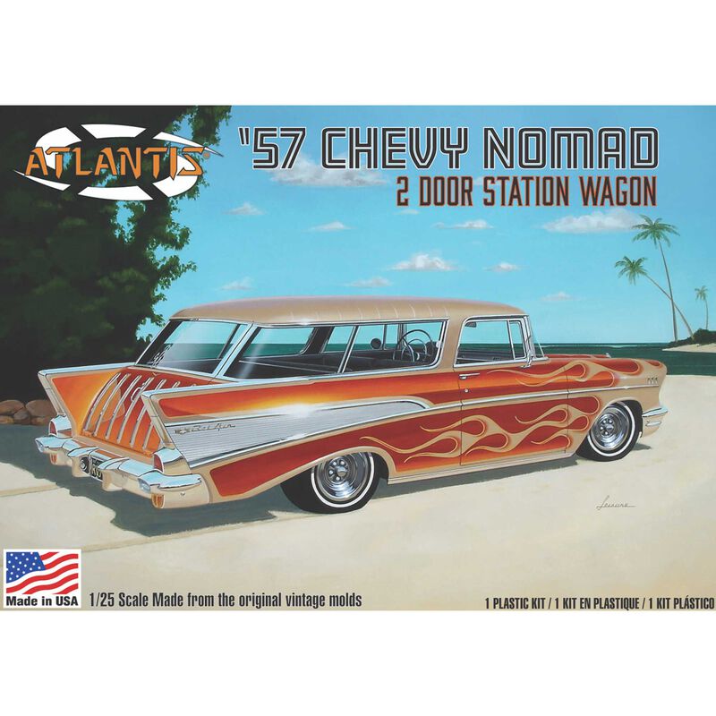 1/25 1957 Chevrolet Nomad 2-Door Station Wagon Model Kit