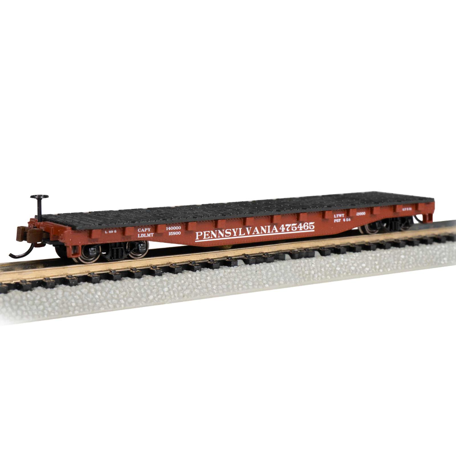 N 52' Flat Car PRR, #475465