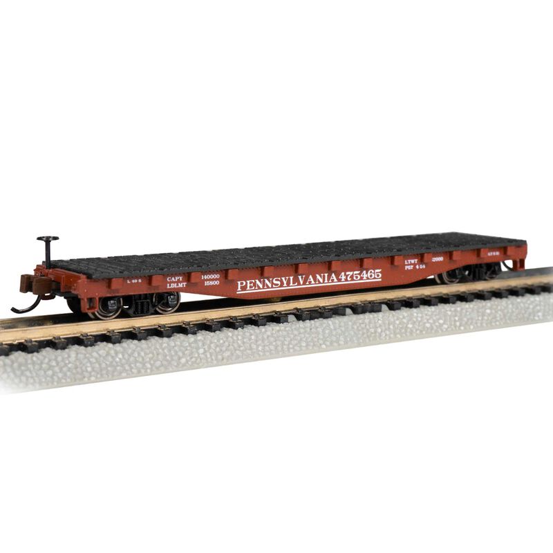 N 52' Flat Car PRR, #475465