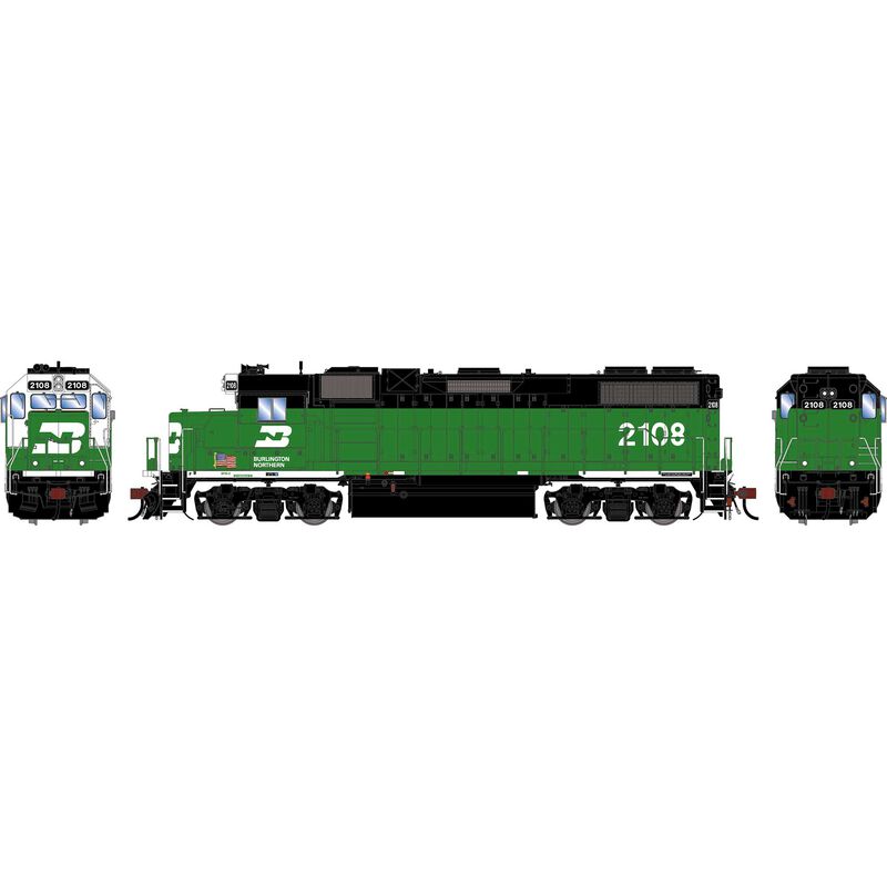HO GEN GP38-2 Locomotive, BN #2108
