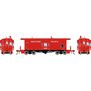 HO Bay Window Caboose with Lights, Western Pacific#485