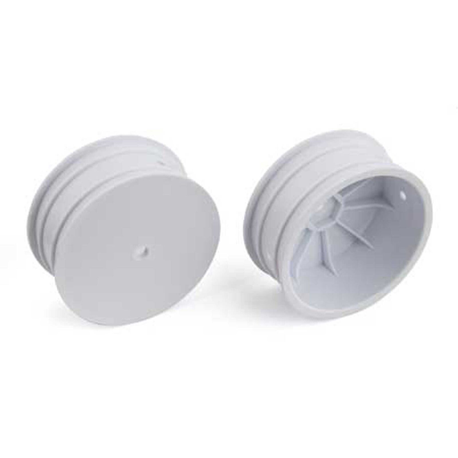 1/10 2.2" 4x4 Buggy Wheels, White (2)