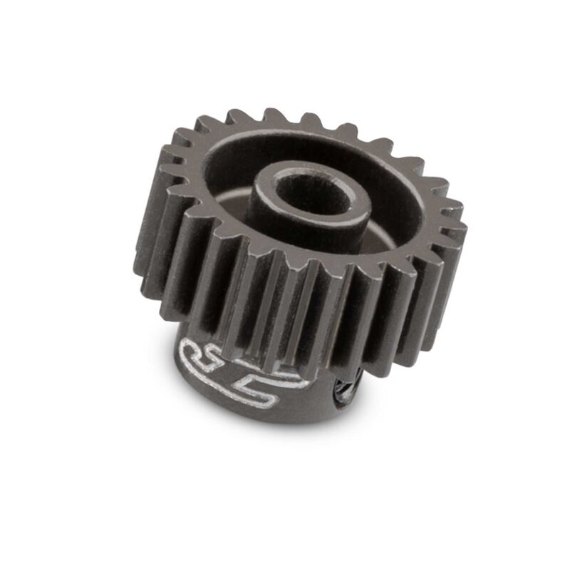 48 pitch, 23T, SS machined aluminum pinion gear