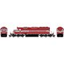 HO EMD SD40-2 Locomotive with DCC & Sound, WAMX #4009