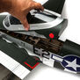 P-51D Mustang 20cc ARF, 69.5" with E-flite Electric Retract Set, Brushless Motor, and Spektrum Smart ESC