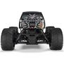 1/10 GORGON 2WD RTR Brushed Monster Truck (Battery & Charger Included), Gun Metal