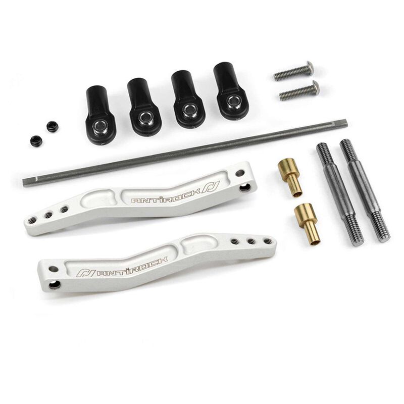 Rock Jock Antirock Yeti Sway Bar V3 Clear Anodized