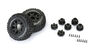 1/10 Brutus F/R 2.8" Monster Truck Tires MTD 12mm Black Ripper (2)