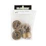 1/10 Urbine 1.55" Rock Crawler Wheels, Bronze (2)