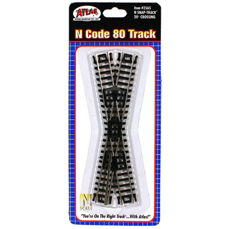 N Code 80 20 Degree Crossing