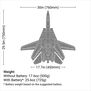 F-14 Tomcat Twin 40mm EDF BNF Basic - SCRATCH & DENT