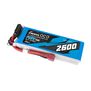 14.8V 2600mAh 4S 45C G-Tech LiPo Battery: Deans