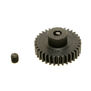 48P Hard Coated Aluminum Pinion Gear, 34T