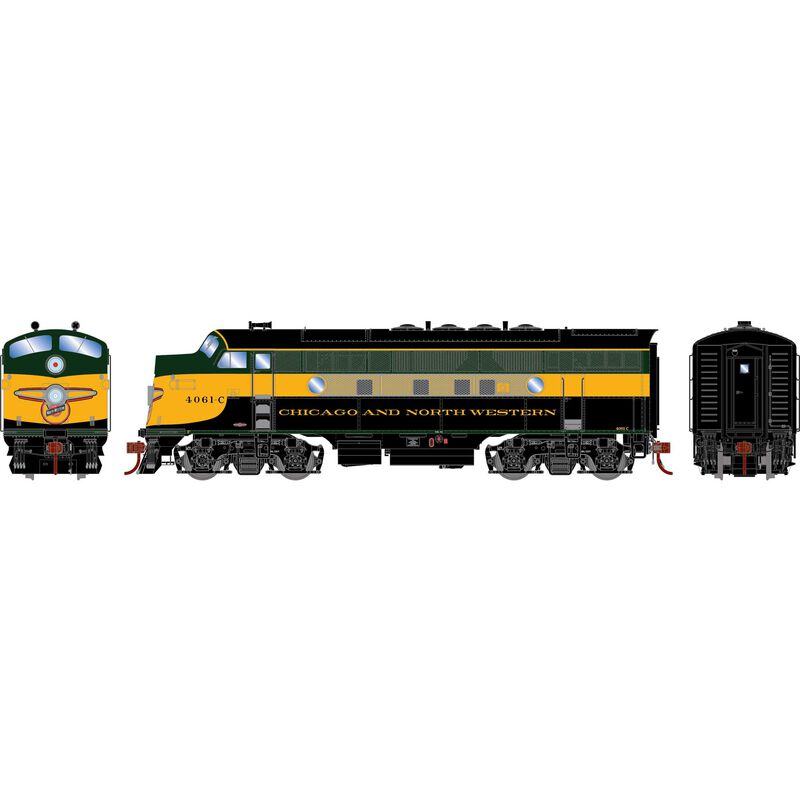 HO F3A Locomotive, C&NW #4061-C