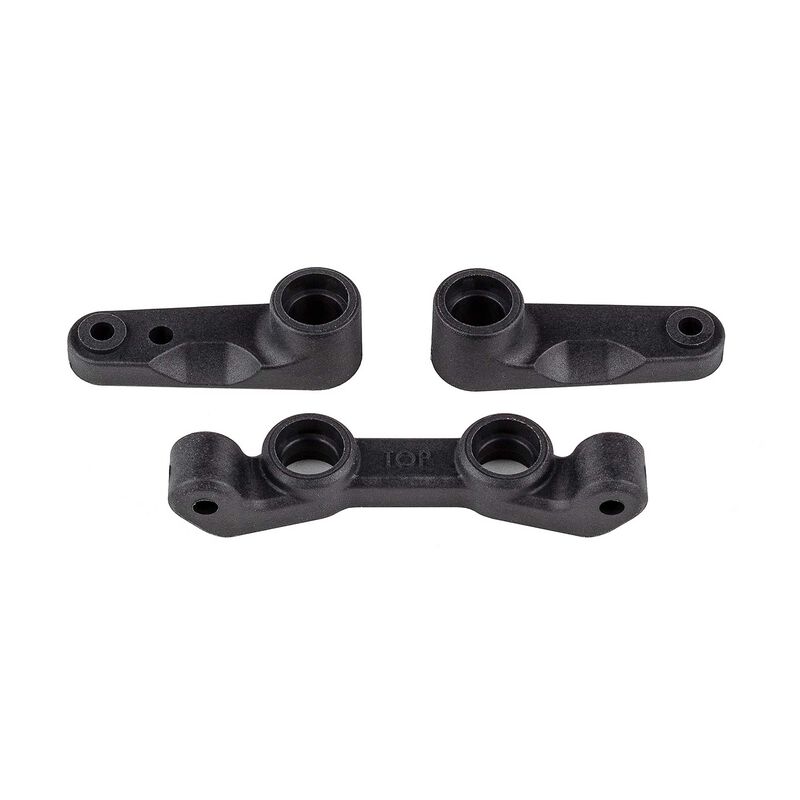 Factory Team Carbon Steering Bellcrank & Rack Set, 1/10 Team Associated RC10B7