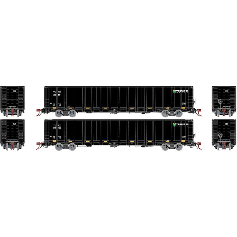 N NSC 6000 Gondola with Load, TLPX #2216, 2250 (2)