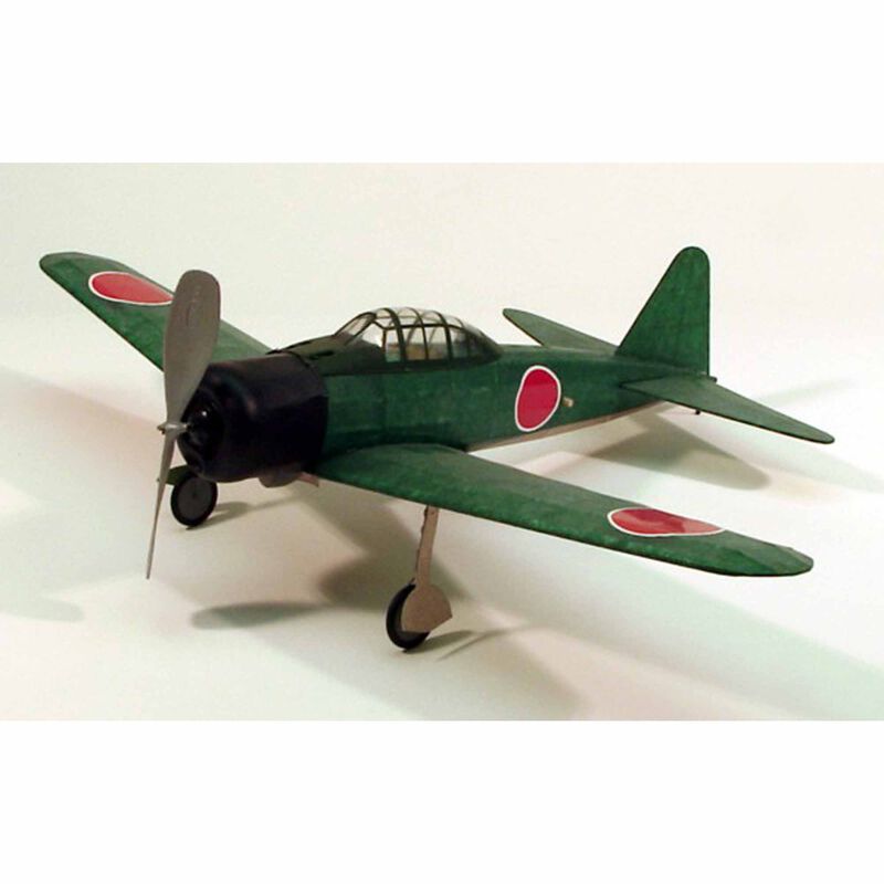 A6M3 Zero Rubber Powered 17-1/2" Airplane Kit