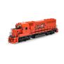 HO GP40-2 Locomotive with DCC & Sound, DT&I #407