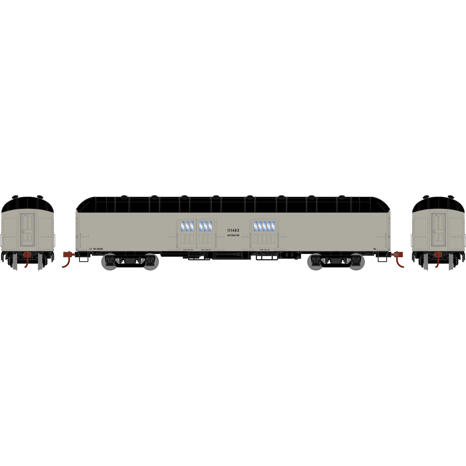 HO RTR Arch Roof Baggage, MOW #111463