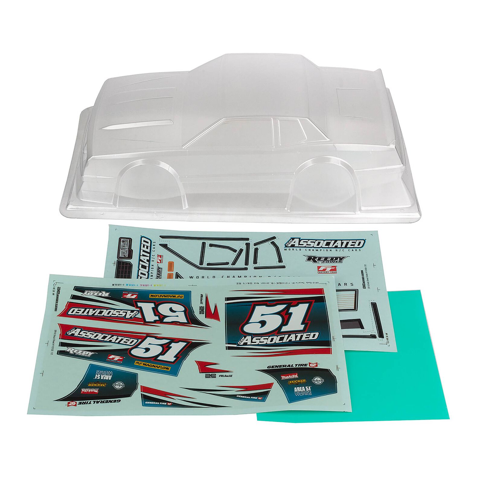 1/10 Clear SR10 Street Stock Body