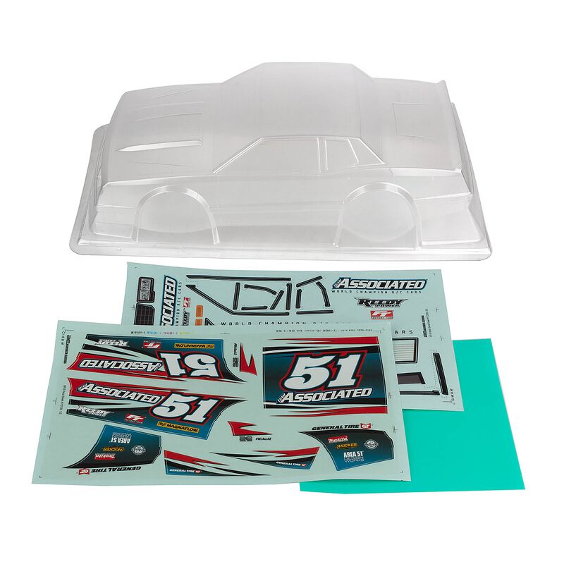 1/10 Clear SR10 Street Stock Body