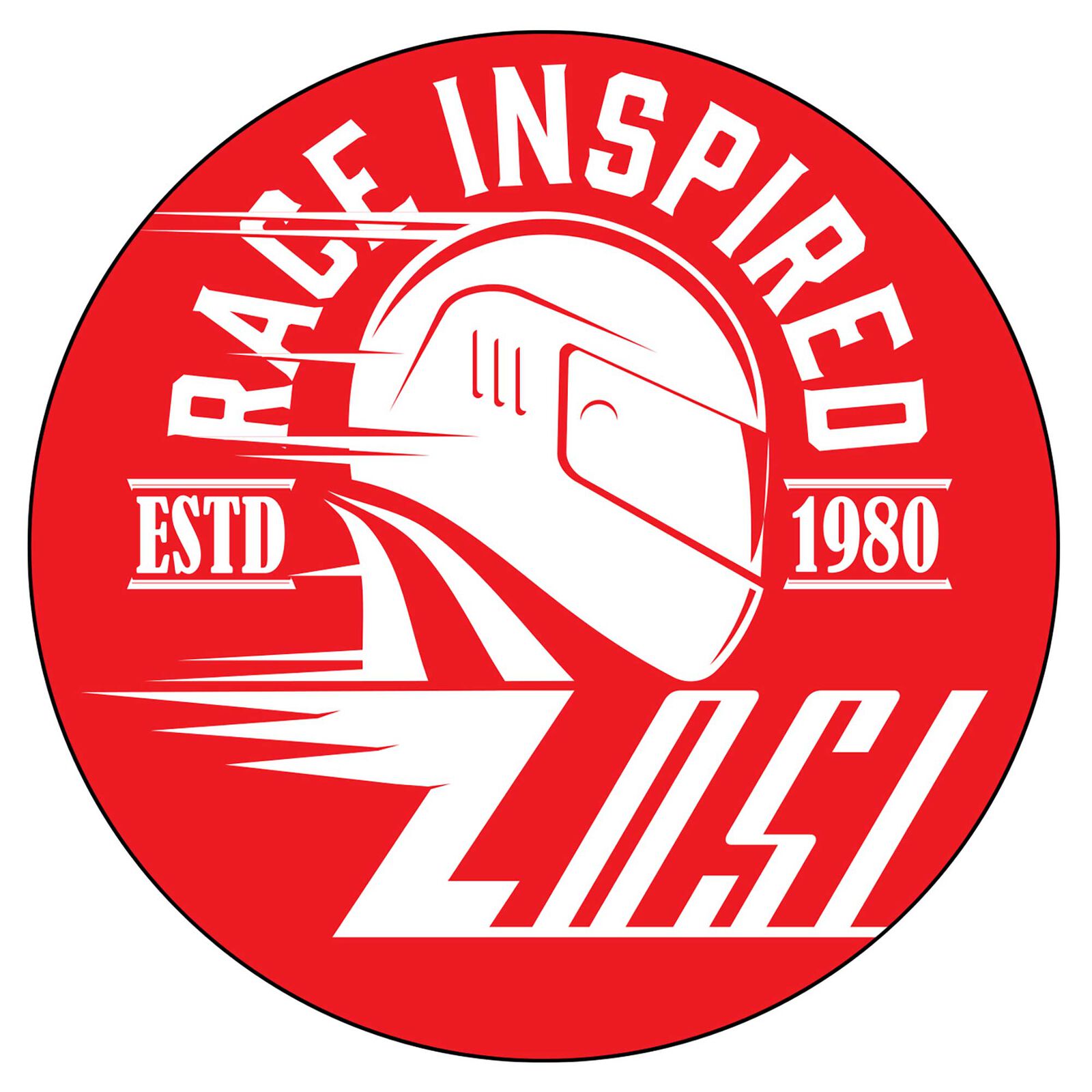 Race Inspired Sticker