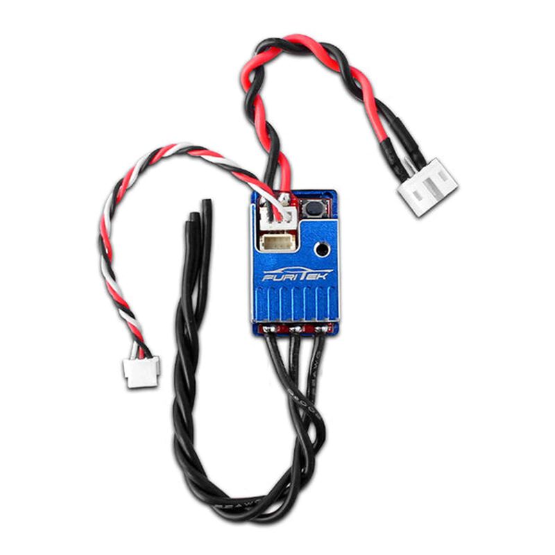 Momentum V2 2S Lipo 20A/40A Brushless Sensorless ESC, Aluminum Blue Case: Drift/Race