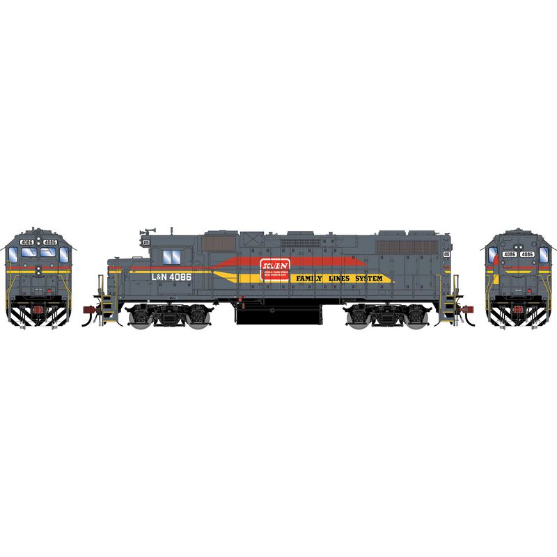 HO GEN GP38-2 Locomotive w/DCC & Sound, LN #4086