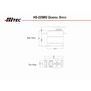 HS-225MG Mini Analog Metal Gear Servo