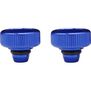 Battery Strap Thumb Nuts, Blue: B5, B5M, B6
