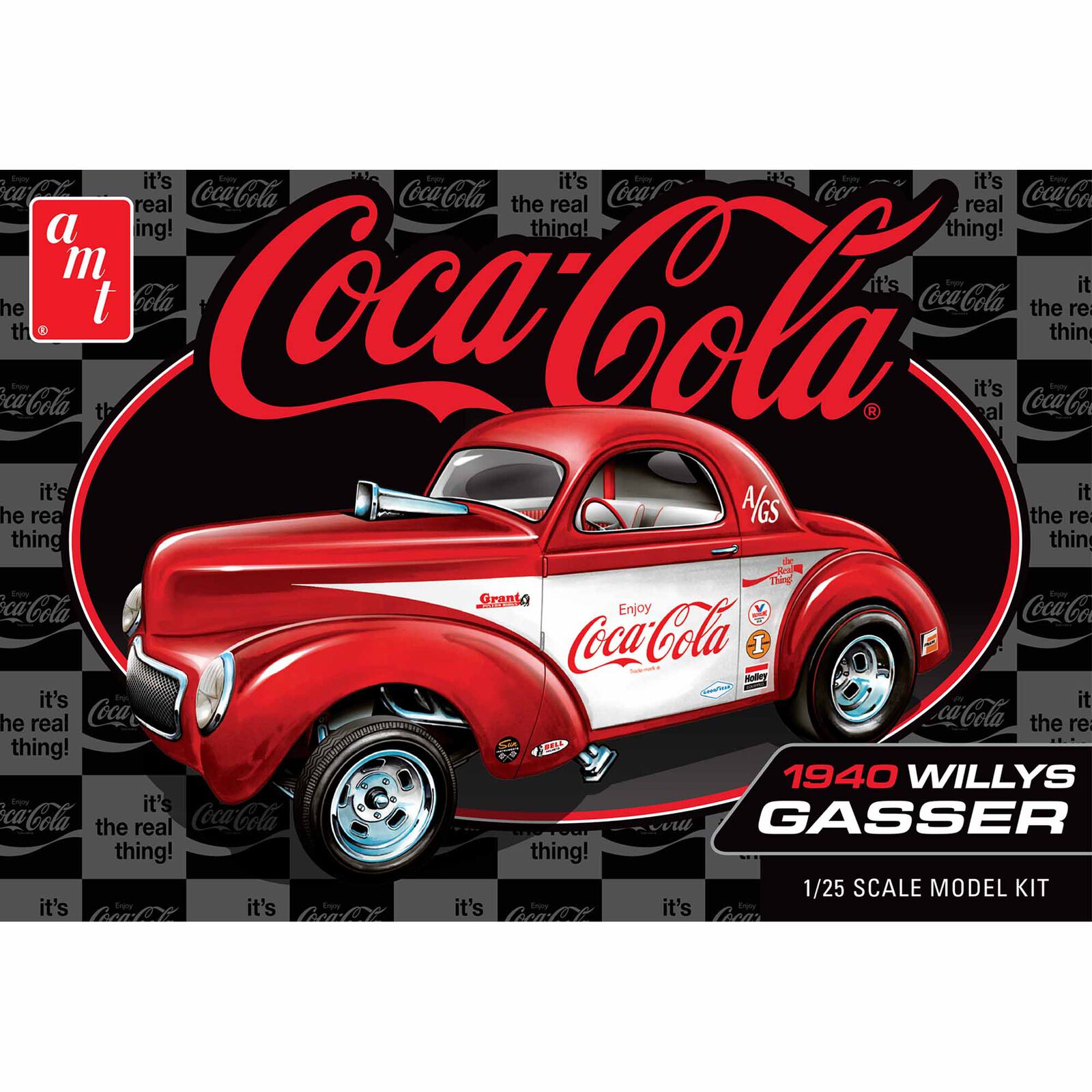 1/25 1940 Willys Coupe (Coke Race Team) Model Kit