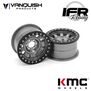 KMC 2.2 KM236 Tank Grey Anodized