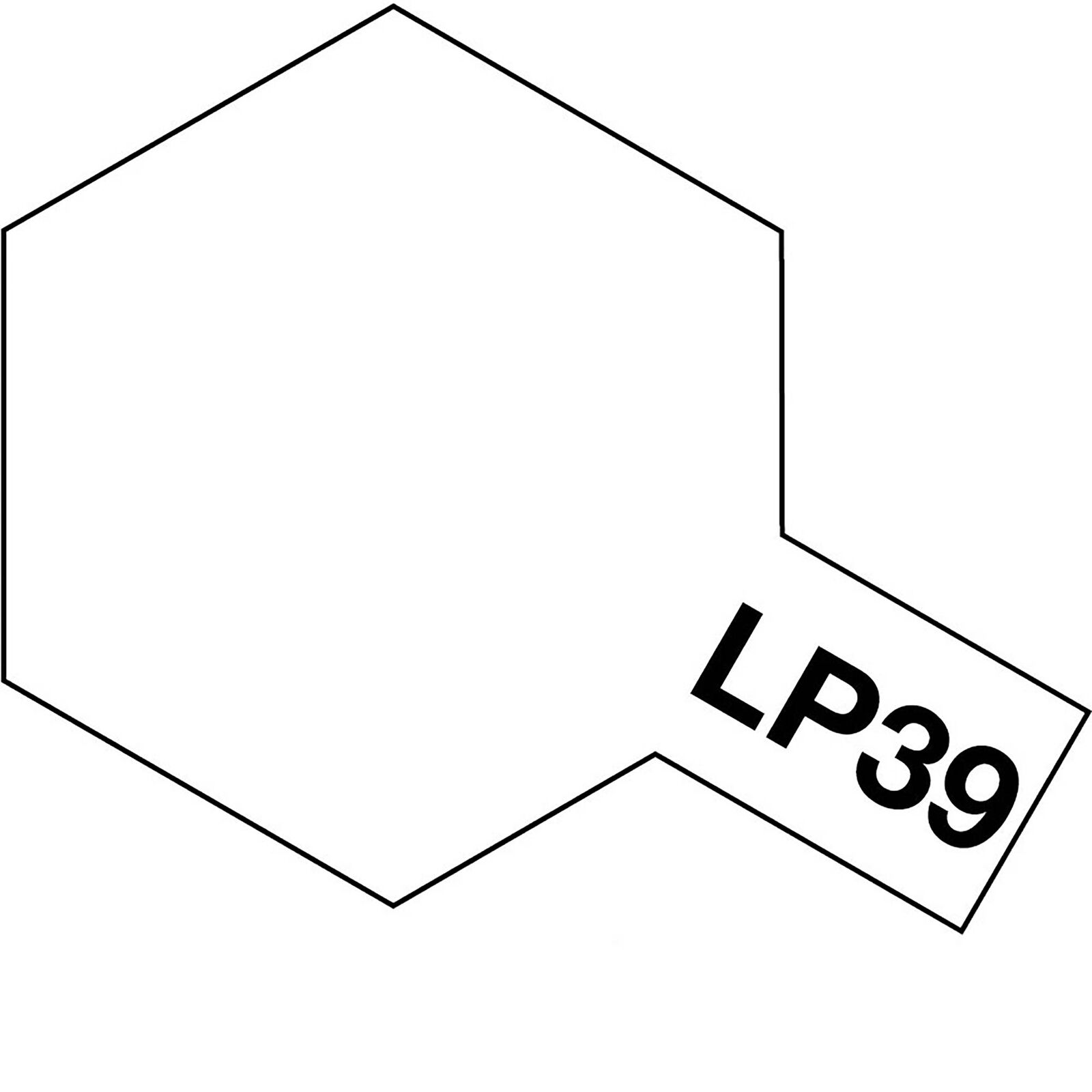 Lacquer Paint, LP-39 Racing White, 10 mL