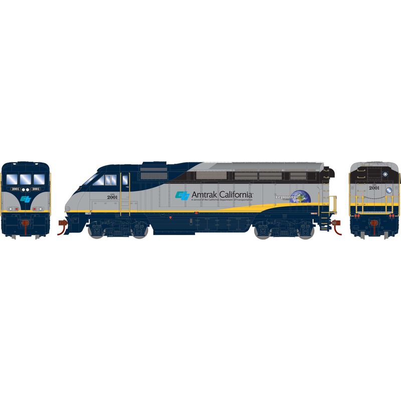 HO F59PHI Locomotive, CDTX #2001