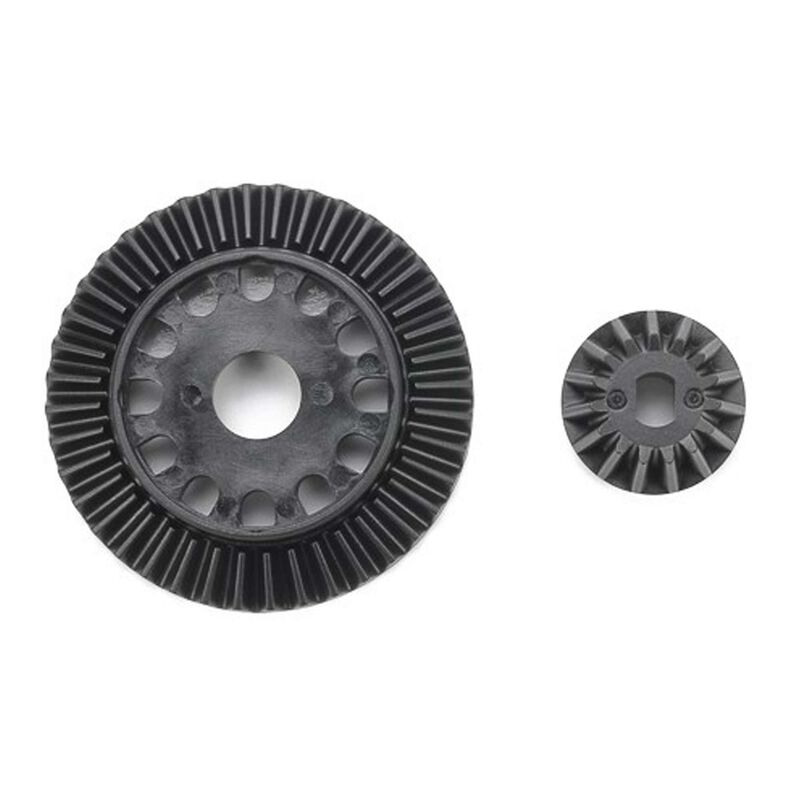Tamiya XV-02 Ball Differential Ring Gear Set, 40T