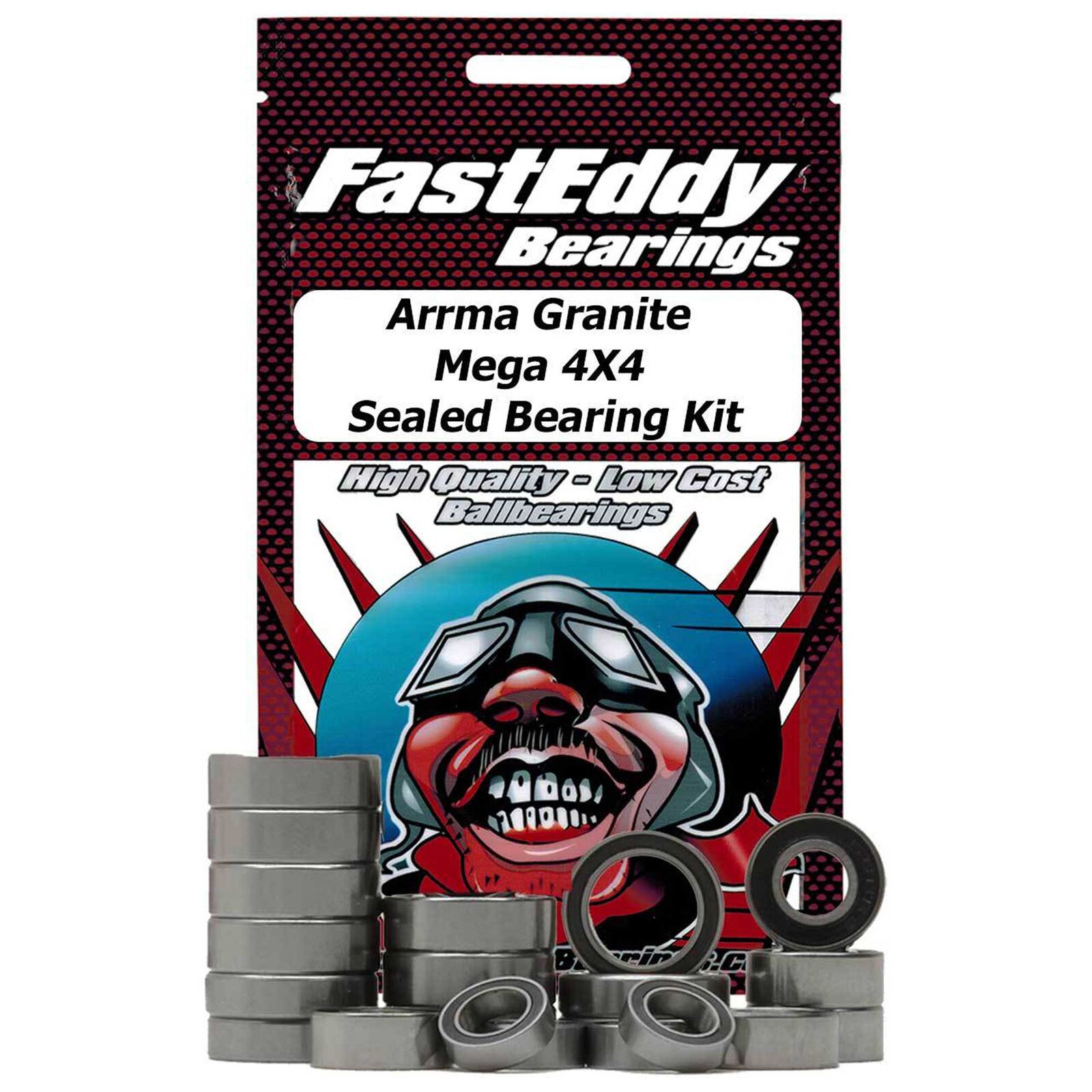 Sealed Bearing Kit: ARRMA Granite Mega 4X4