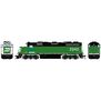 HO GEN GP38-2 Locomotive w/DCC & Sound, BNSF 'Ex-BN Patched' #2343