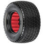 1/10 Array Super Soft Longwear Rear 1.7"/2.2" Dirt Oval Tires (2)