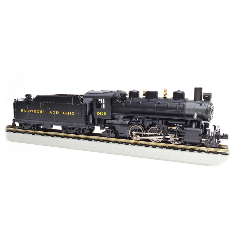 HO 2-6-2 Prairie Locomotive w/ Smoke - Baltimore & Ohio® #2458