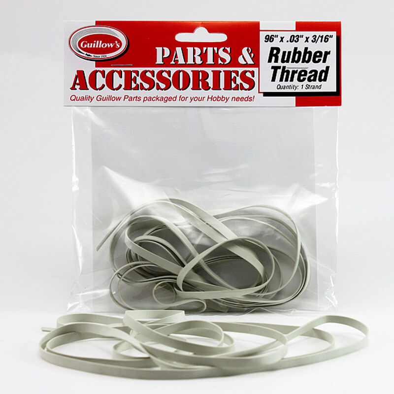 96"x.03"x3/16" Rubber Thread